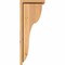Ekena Millwork Carmel Smooth Corbel w/Backplate, Western Red Cedar, 7 1/2"W x 10"D x 26"H COR08X10X26CAR01SWR - alternate 2
